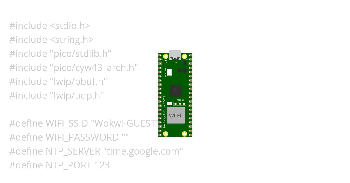 pi pico tempo google-01 simulation