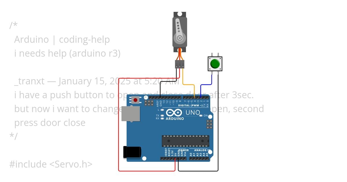 _tranxt Door Control simulation