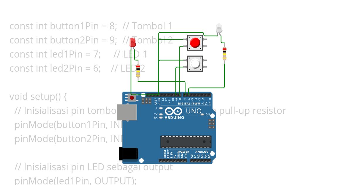 LED OREN simulation