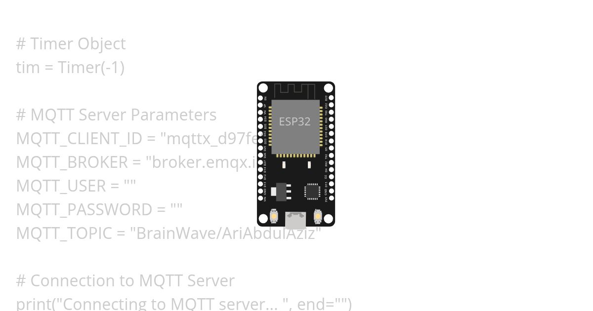 MicroPython MQTT Nama simulation