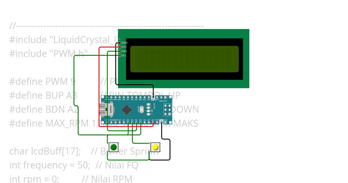 Project Arduino Fuel Injector Tester simulation