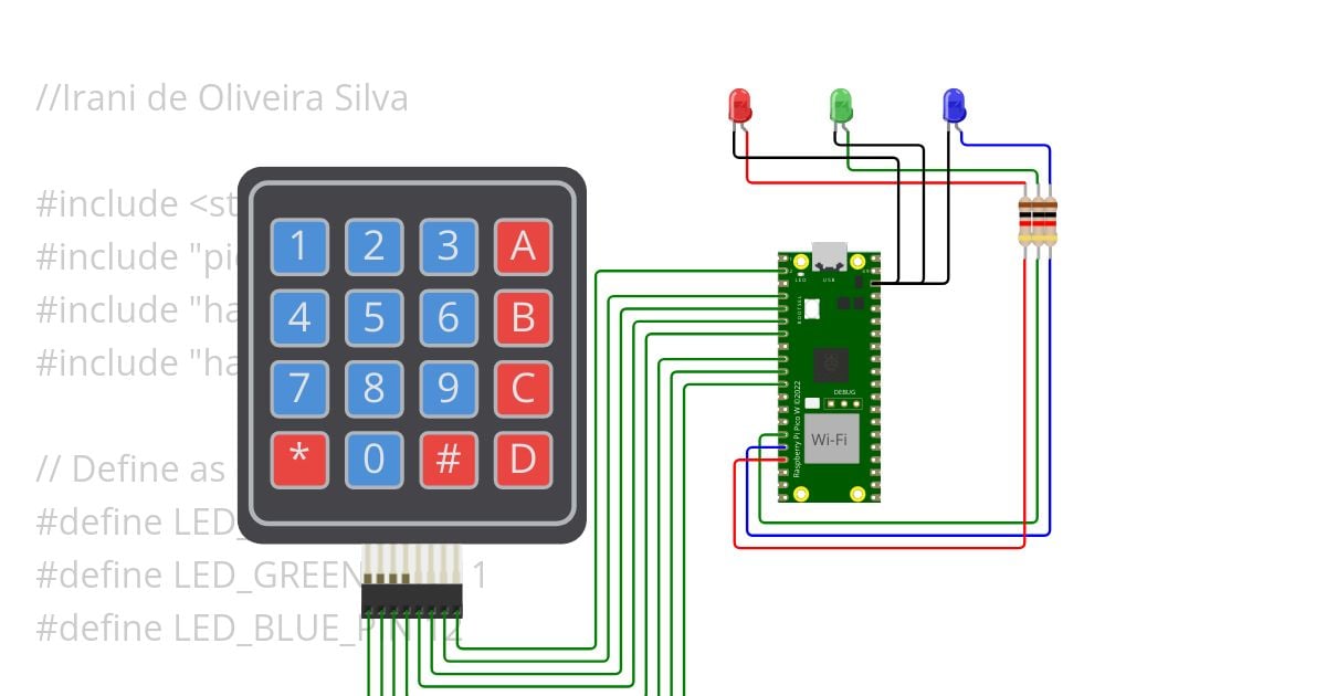 Copia Controle Led via teclado  Copy simulation