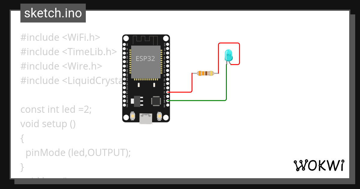 Wokwi - Online ESP32, STM32, Arduino Simulator