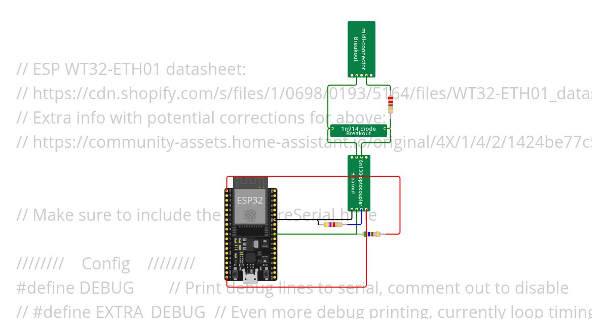 MIDI-to-DMX sACN simulation