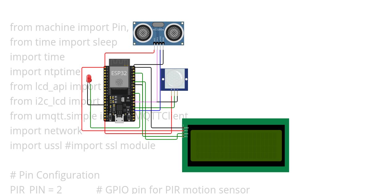 smart lighting system  simulation
