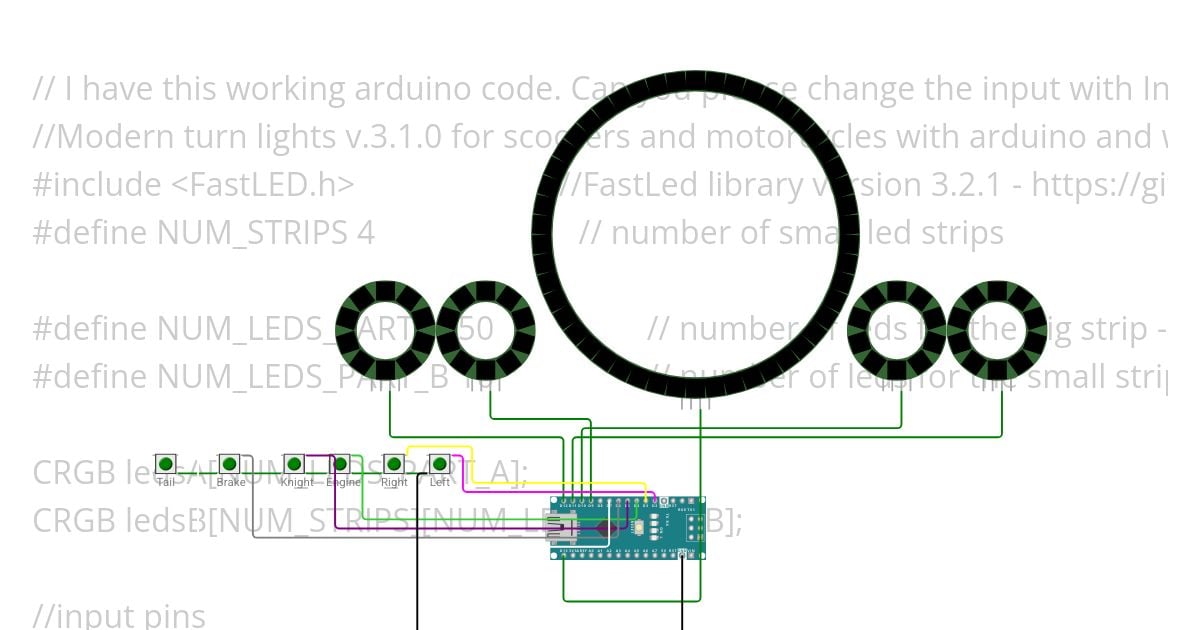 Bike Led Lights Copy simulation