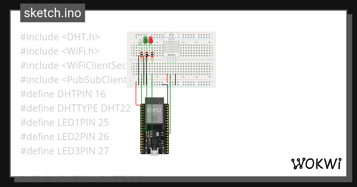 Oppimistehtävä 7-8 - Wokwi ESP32, STM32, Arduino Simulator