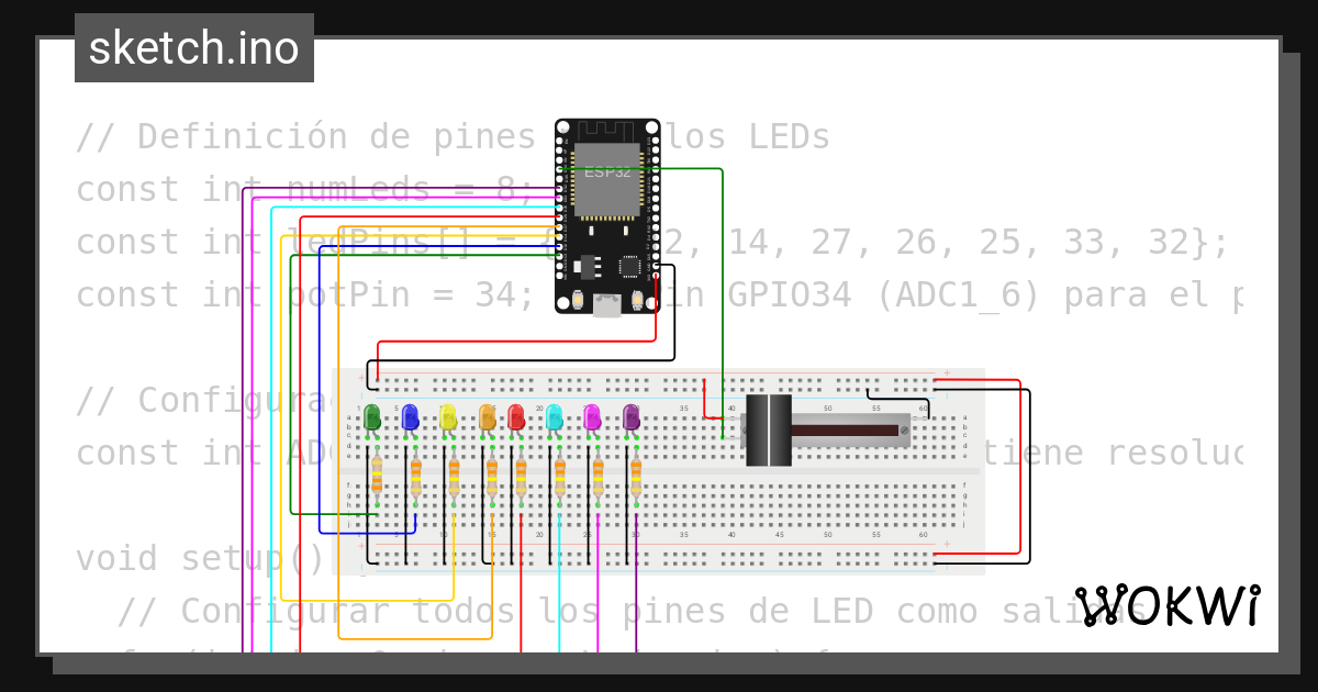 Wokwi online esp32 stm32 arduino simulator