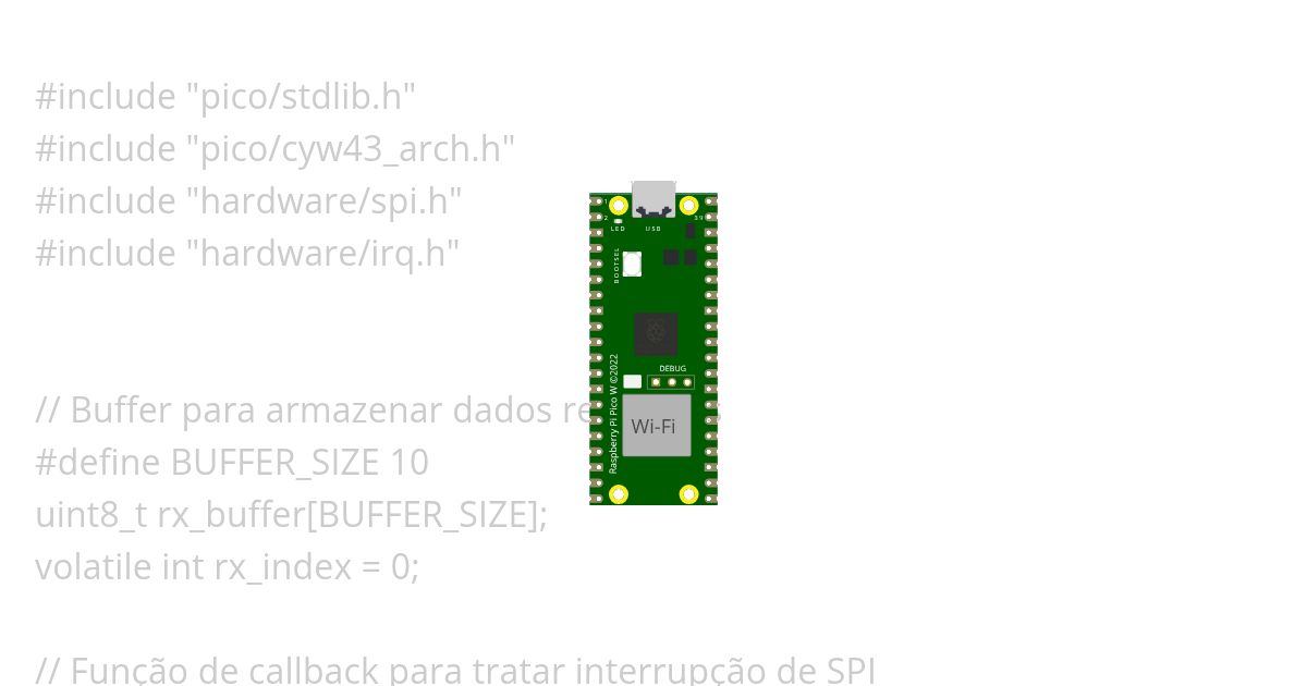 Lab1Config_SPI_in_RP2040_U4C6Embarcatech simulation