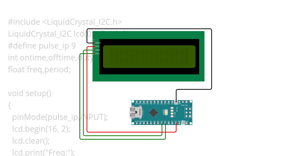 QRGmetre_I2C simulation