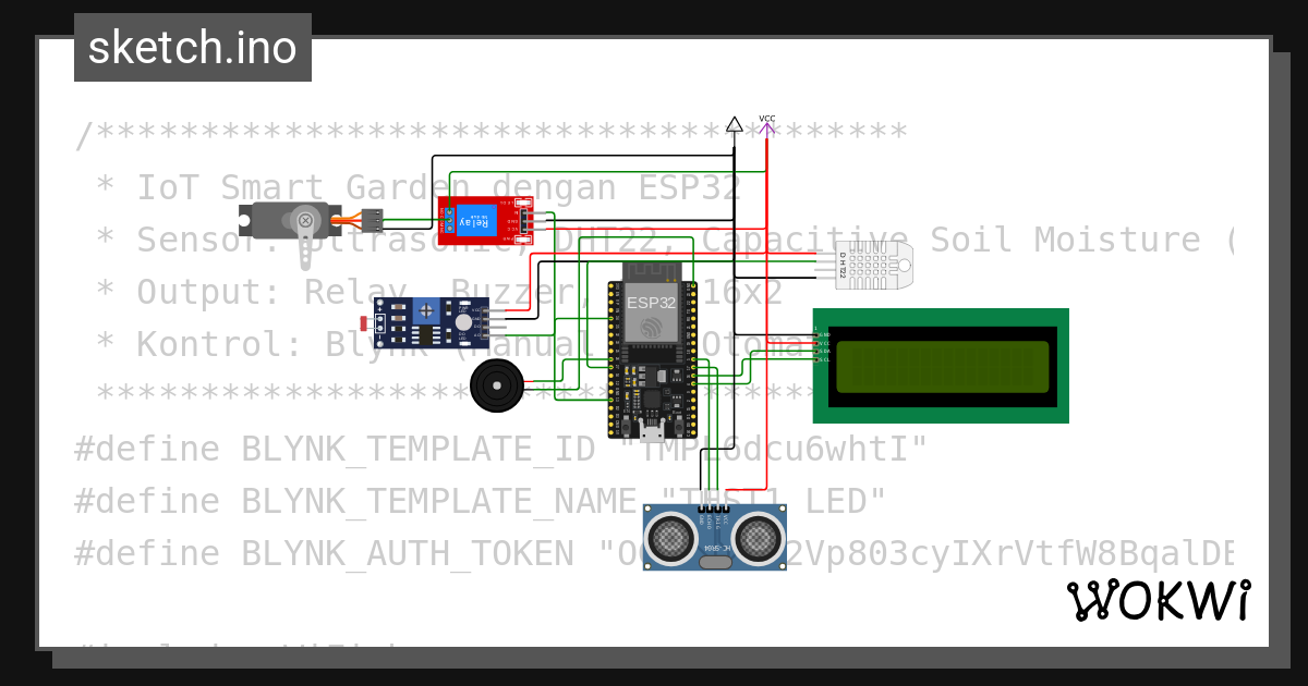 Wokwi - Online ESP32, STM32, Arduino Simulator