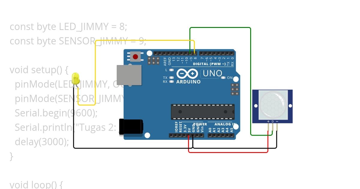 Tugas 2: Digital Input & Output Copy simulation