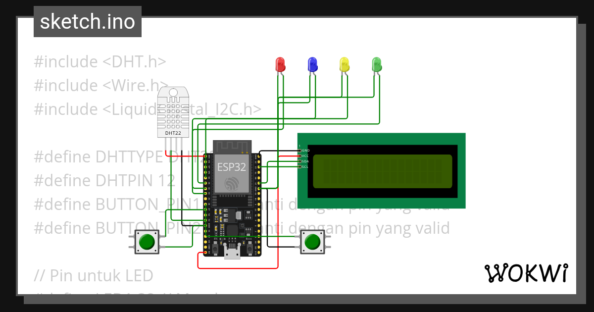 Wokwi - Online ESP32, STM32, Arduino Simulator