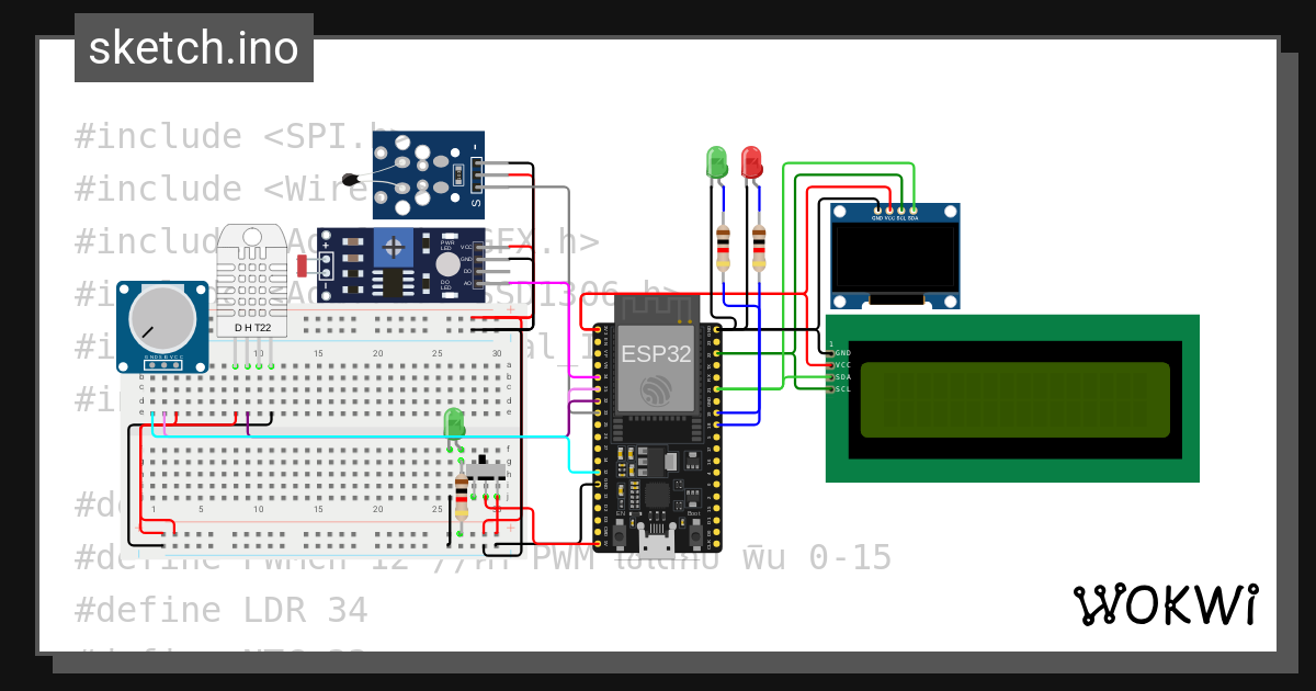 Wokwi online esp32 stm32 arduino simulator