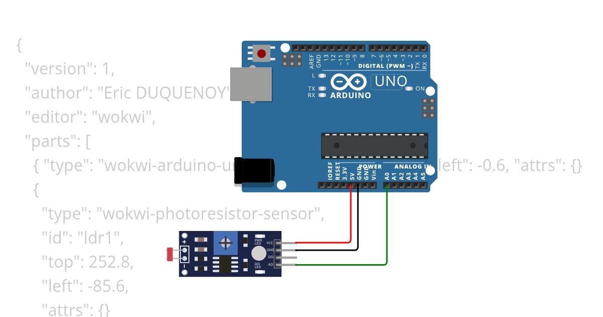 M1ProjetBarriere_DetecteurLuminosite simulation