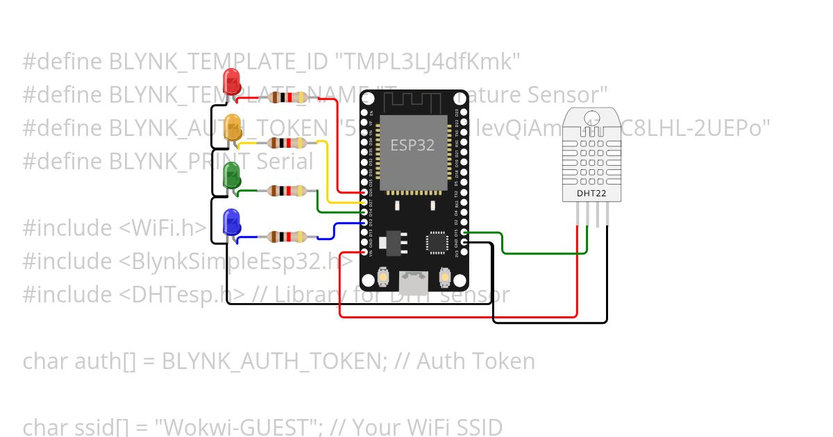 Temperature Sensor simulation