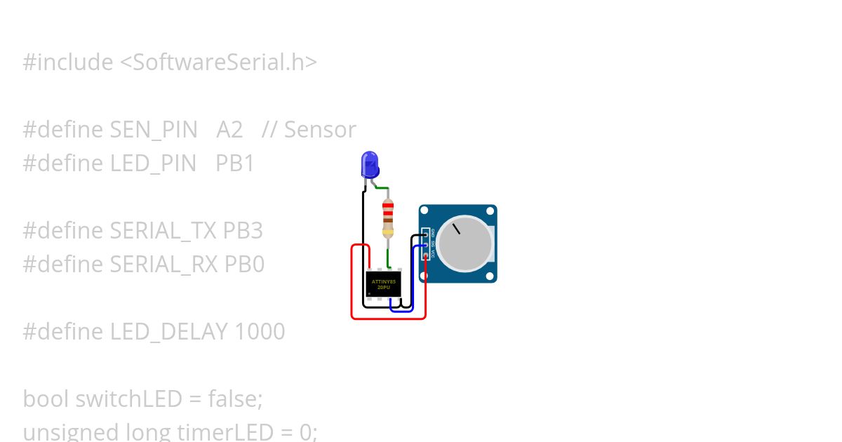 attiny85-softserial.ino Copy simulation