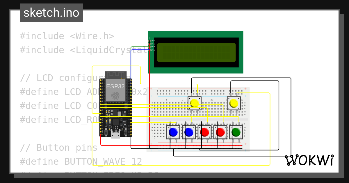 Wokwi online esp32 stm32 arduino simulator