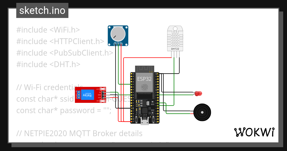 Wokwi - Online ESP32, STM32, Arduino Simulator