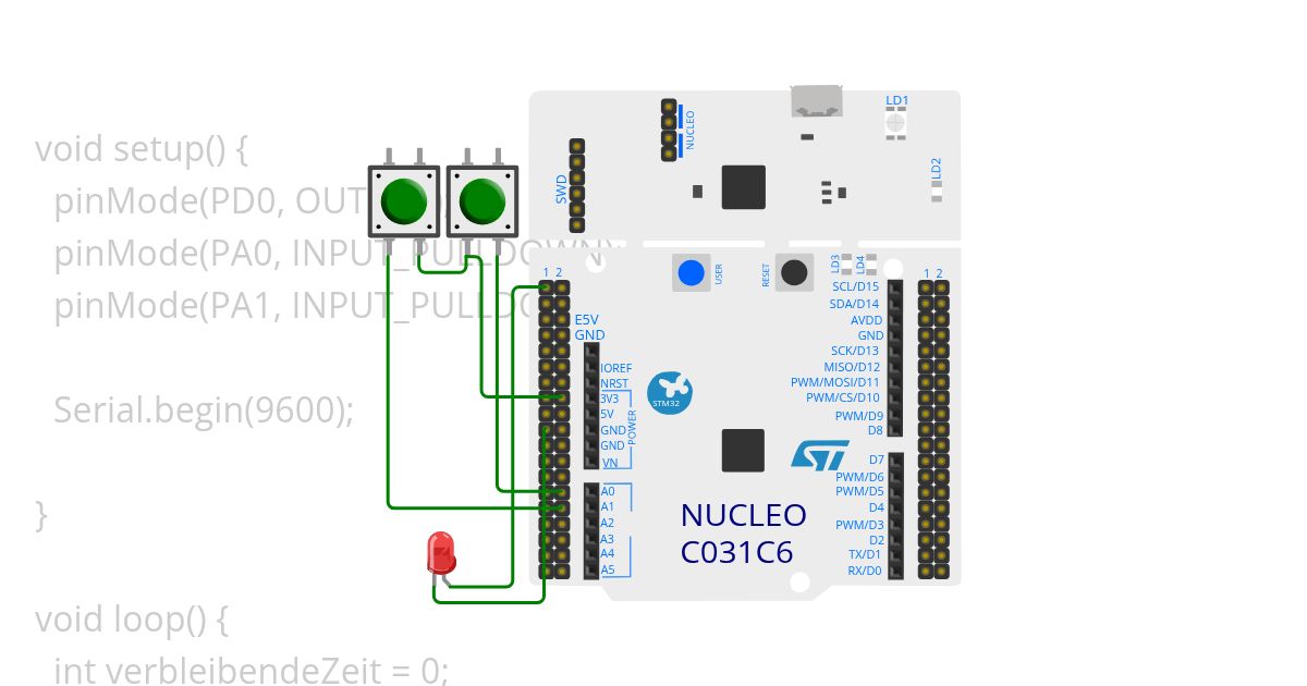 Treppenhausschalter  simulation
