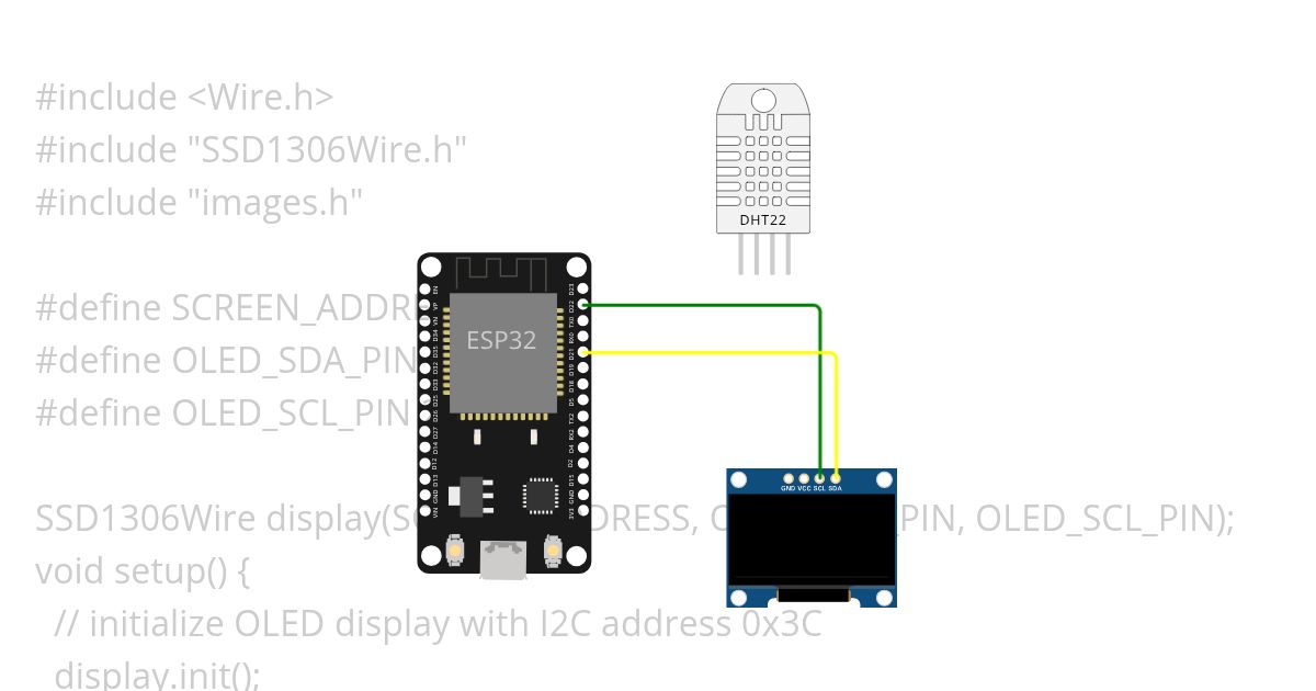 esp32devkit DHT22 simulation