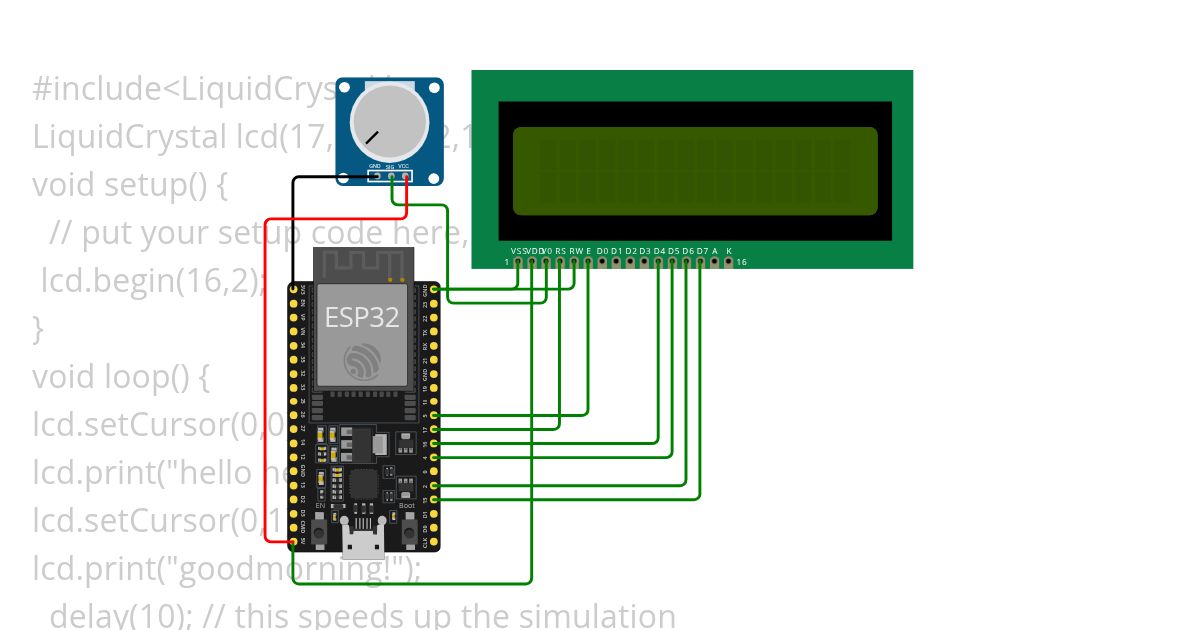 nodemcu lcd simulation