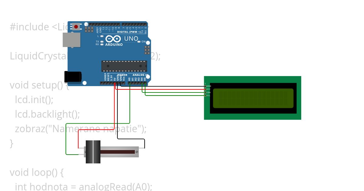 voltmeter 0-5V simulation