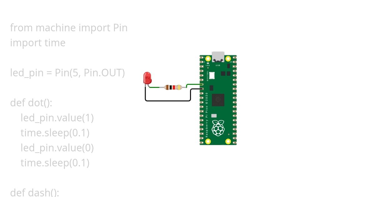 morch code simulation