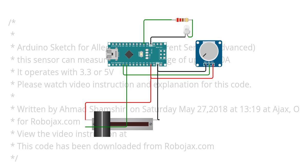 CURRENT SENSOR simulation