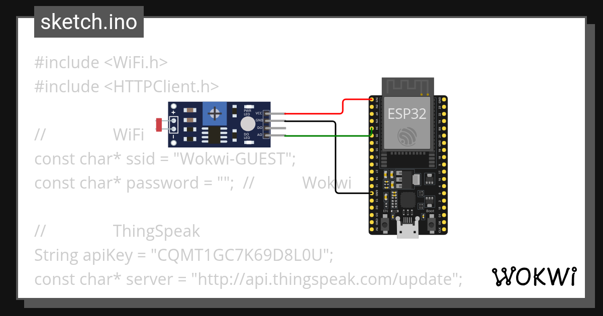 Wokwi - Online ESP32, STM32, Arduino Simulator
