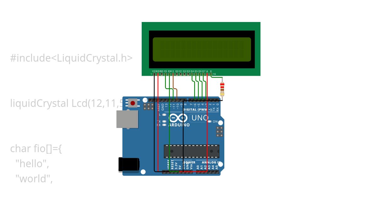 LCD-Rand simulation
