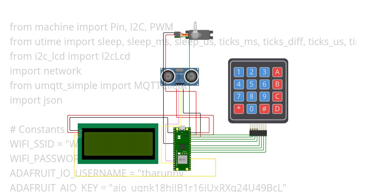 smart parking indicator  simulation