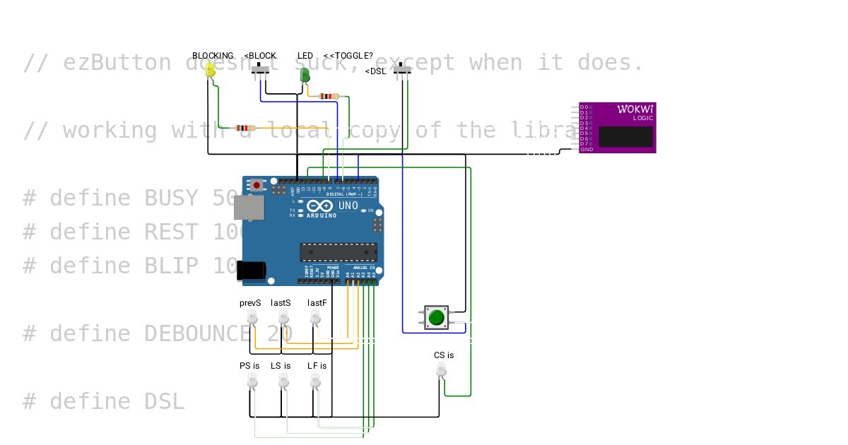 ezButtonLocal simulation
