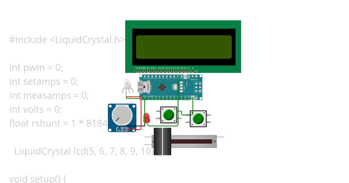 Multi-mode PWM with LCD interface simulation