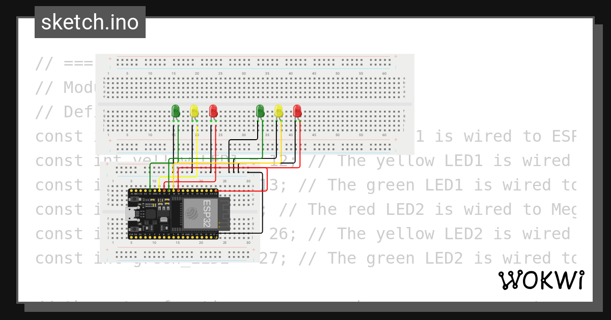 Wokwi - Online ESP32, STM32, Arduino Simulator