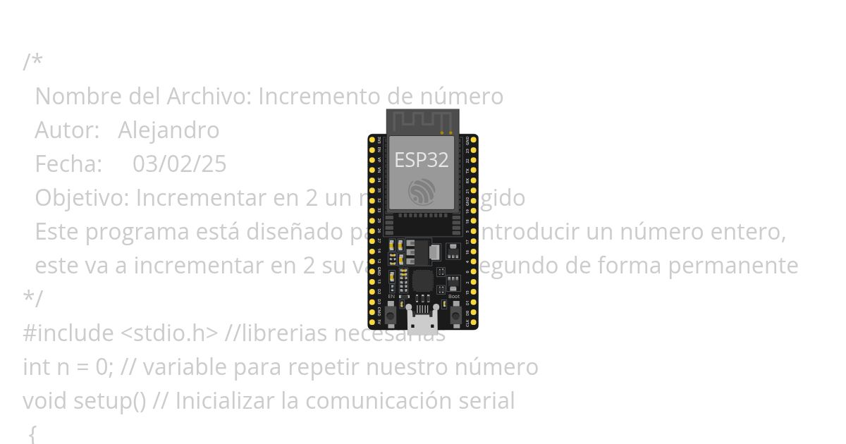 incremento Alejandro simulation