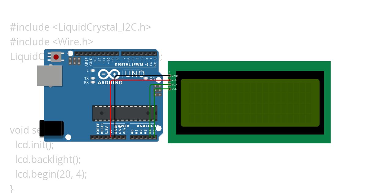 lcd pokoknya simulation