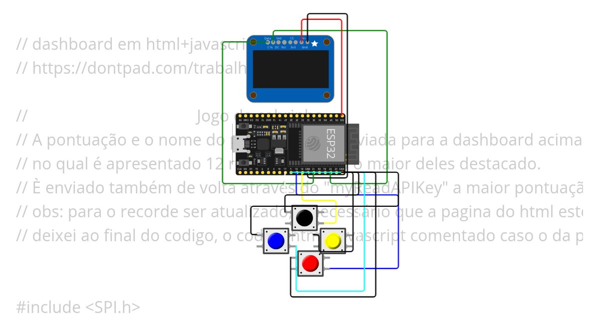 Cobrinha ThingSpeak+Dashboard B simulation