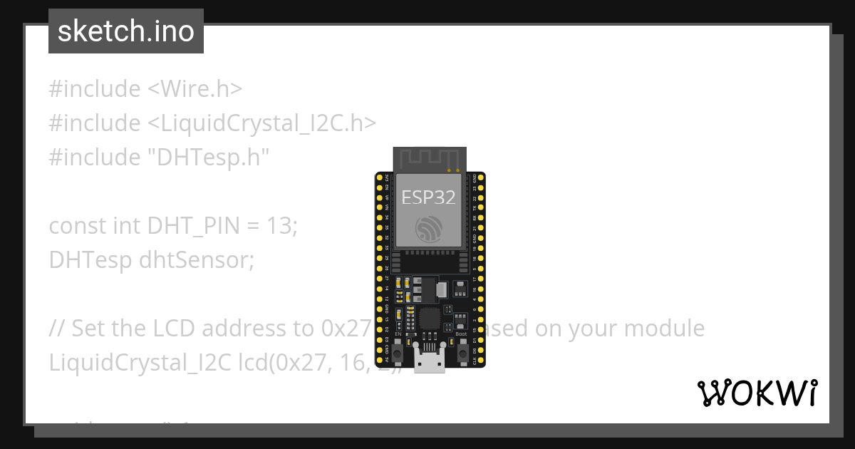 Wokwi - Online ESP32, STM32, Arduino Simulator