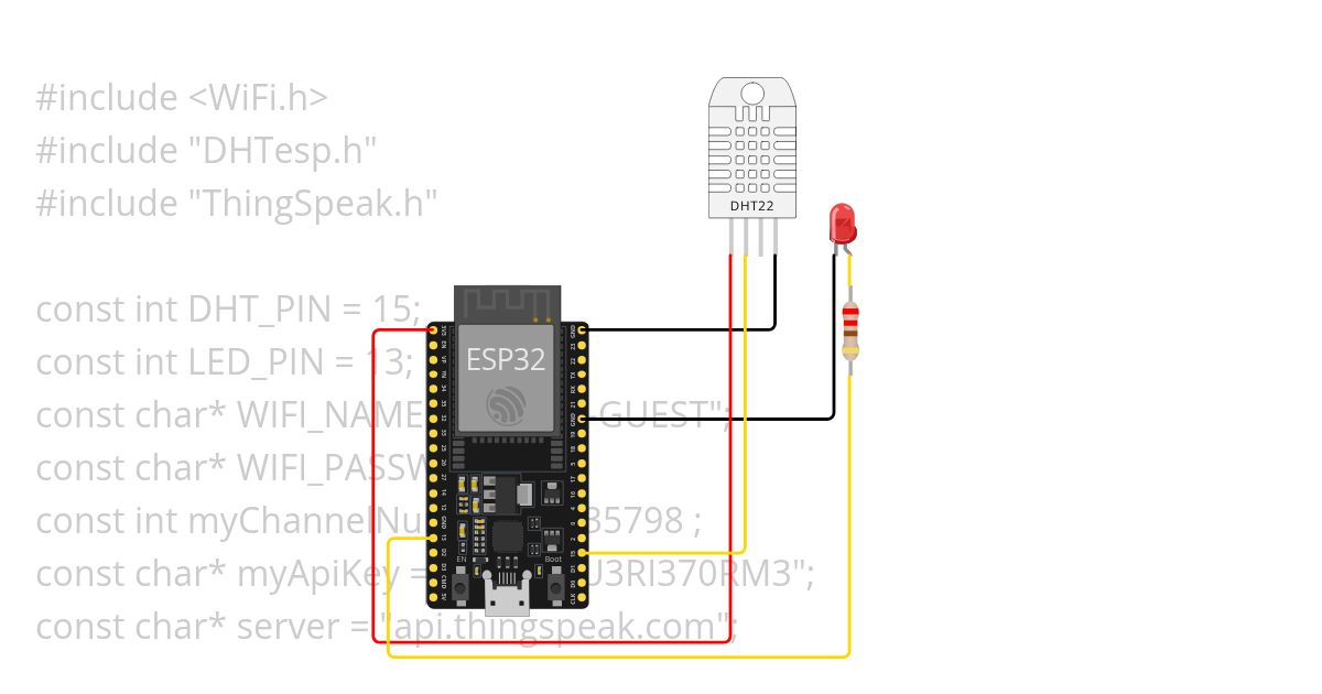 Humid&Temp sensor simulation