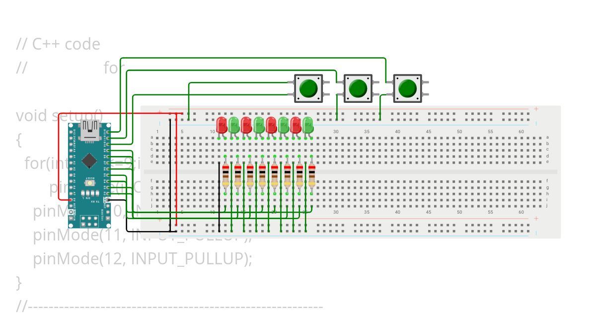 led1-2 simulation