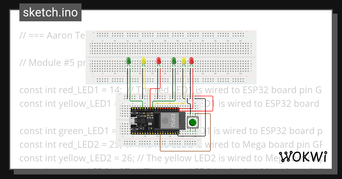 Wokwi - Online ESP32, STM32, Arduino Simulator