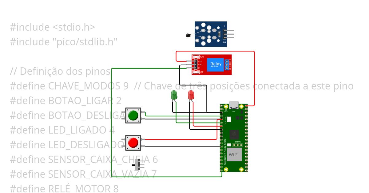 Projeto-final - Pi Pico SDK simulation