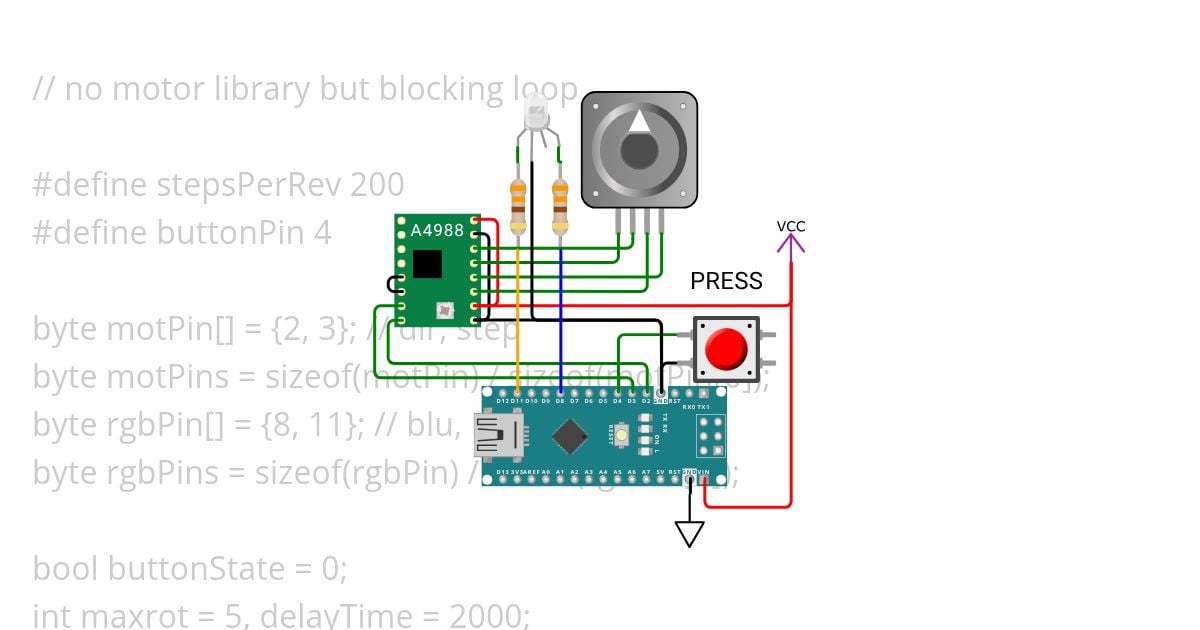 stepperRandomRotateReturn simulation