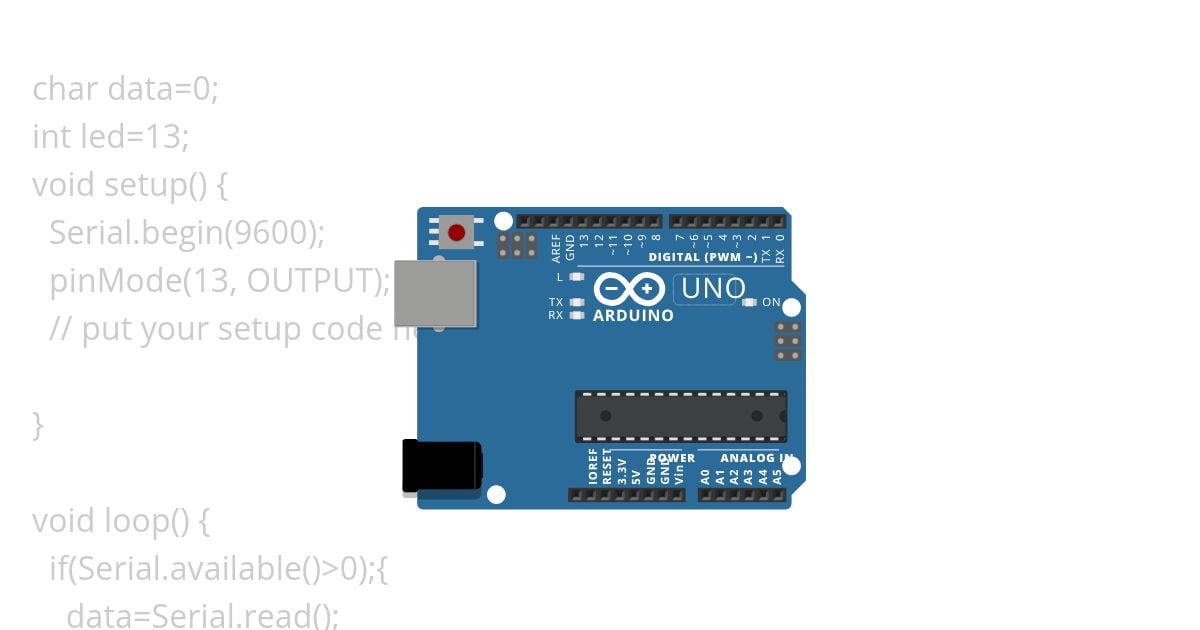 24.bluetooth with led simulation