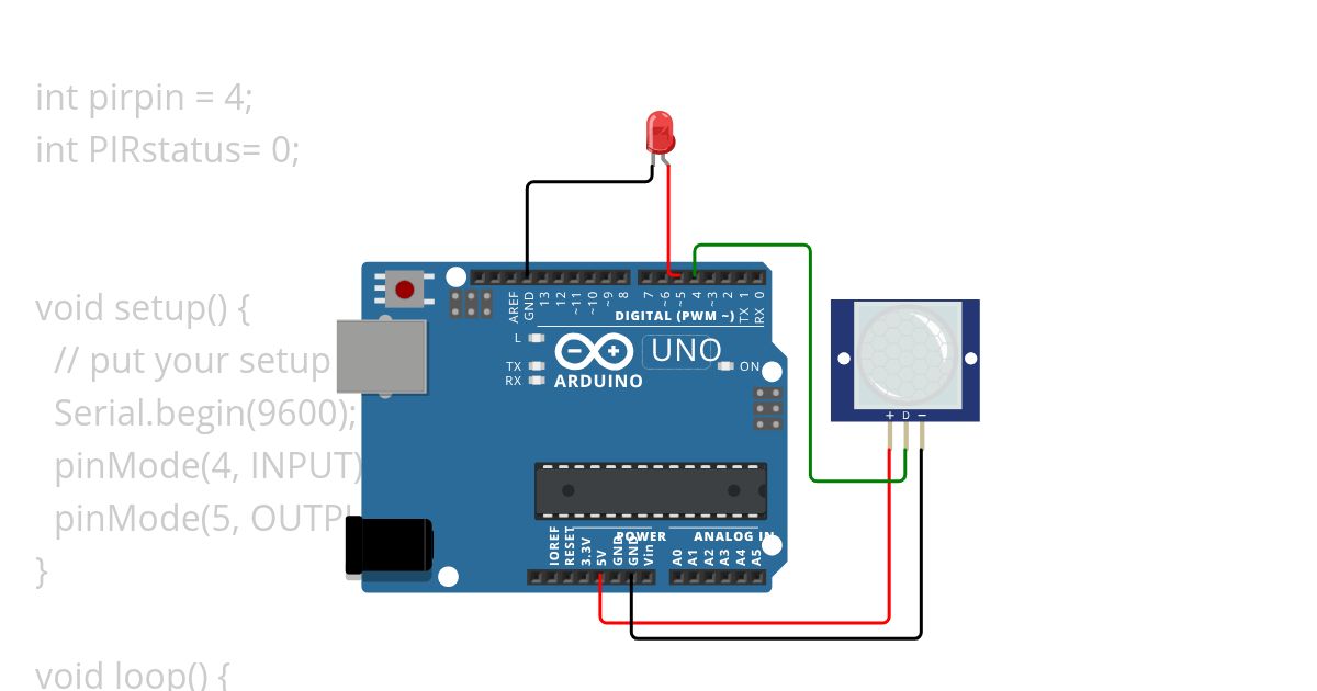 Motion Sensor simulation