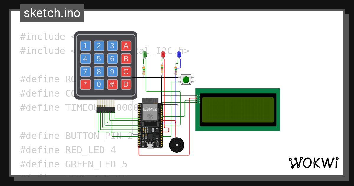 Wokwi - Online ESP32, STM32, Arduino Simulator