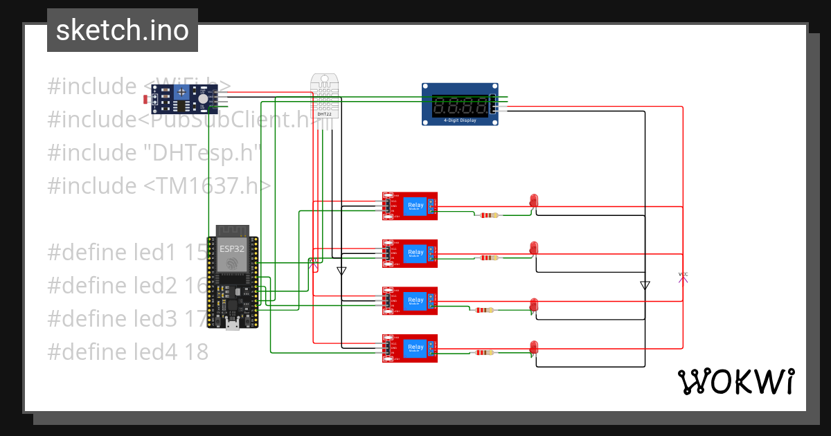 Wokwi - Online ESP32, STM32, Arduino Simulator