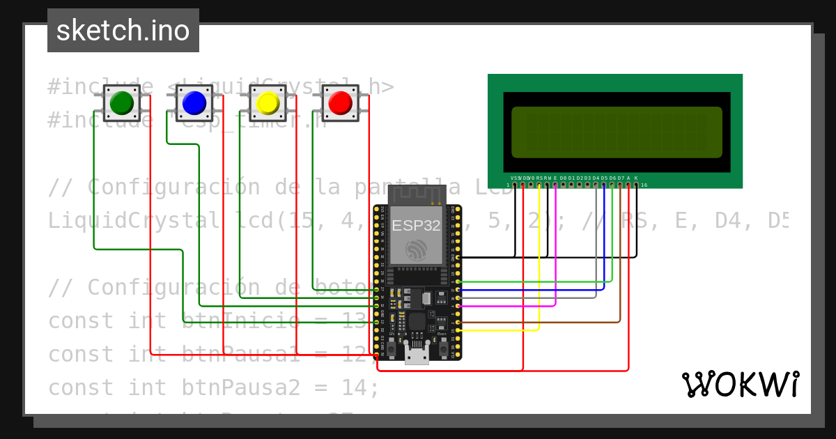 Wokwi online esp32 stm32 arduino simulator