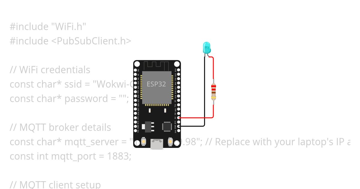 ESP32 Deveice simulation
